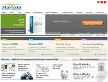 Tablet Screenshot of mavista.com